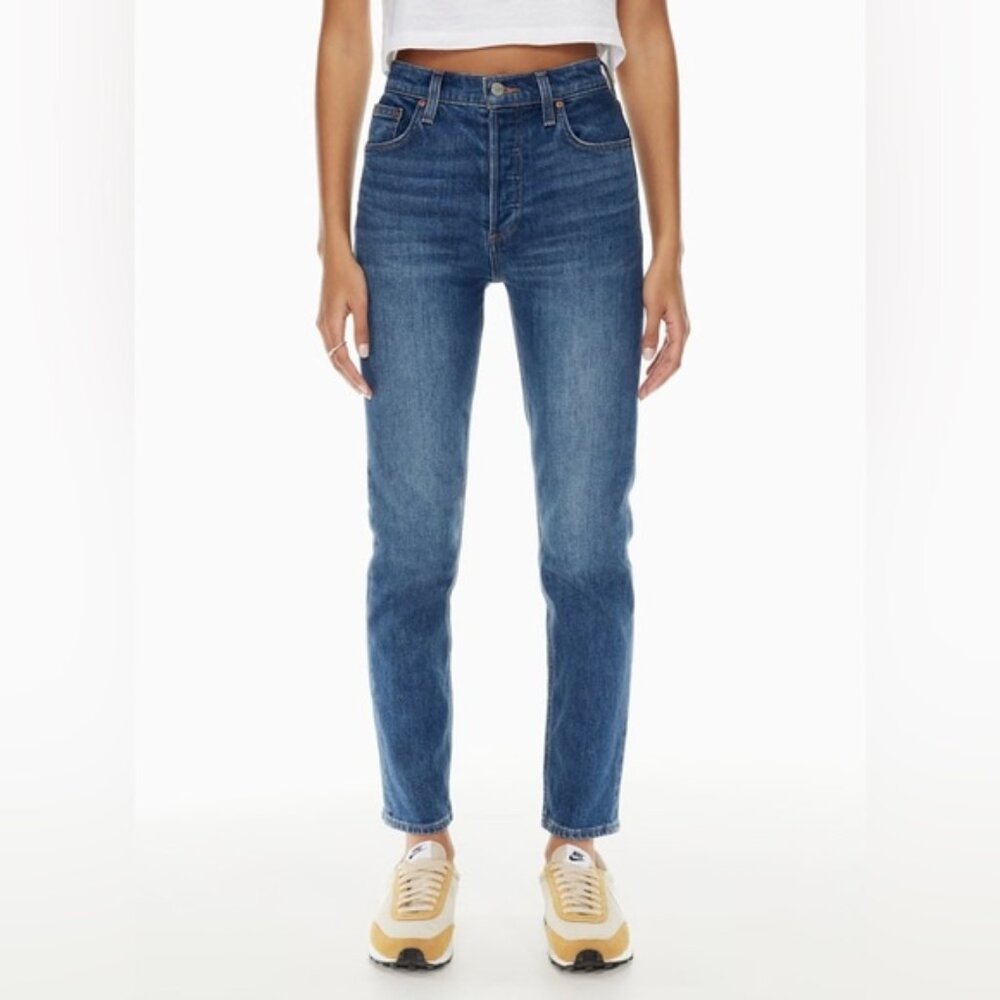 Denim Forum The Yoko High Rise Slim 29” Waist